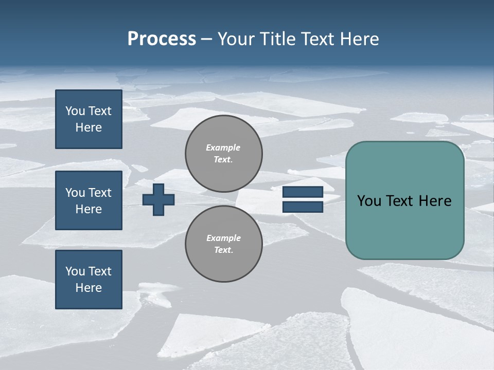 Ecology Crack Water PowerPoint Template