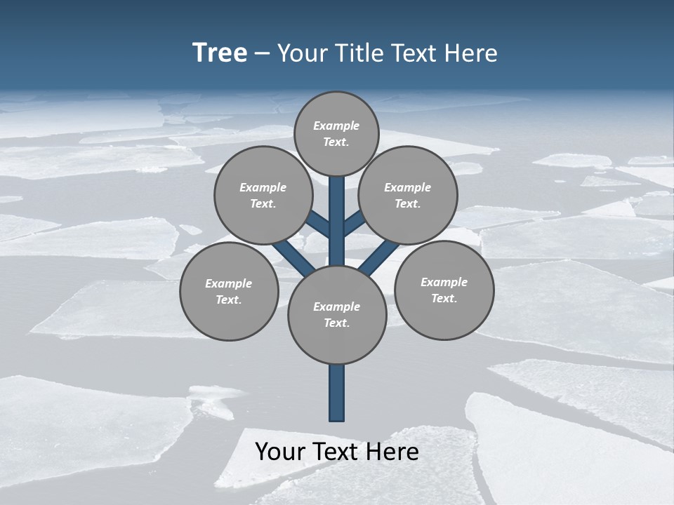 Ecology Crack Water PowerPoint Template