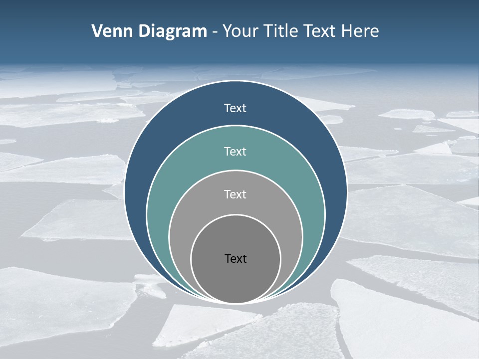 Ecology Crack Water PowerPoint Template