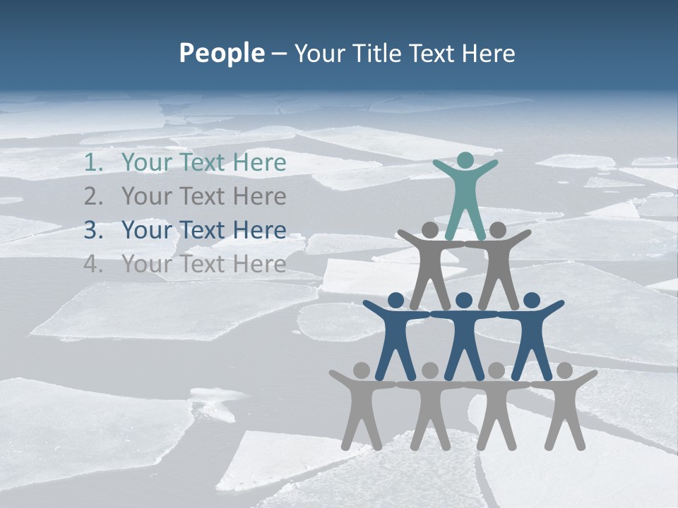 Ecology Crack Water PowerPoint Template