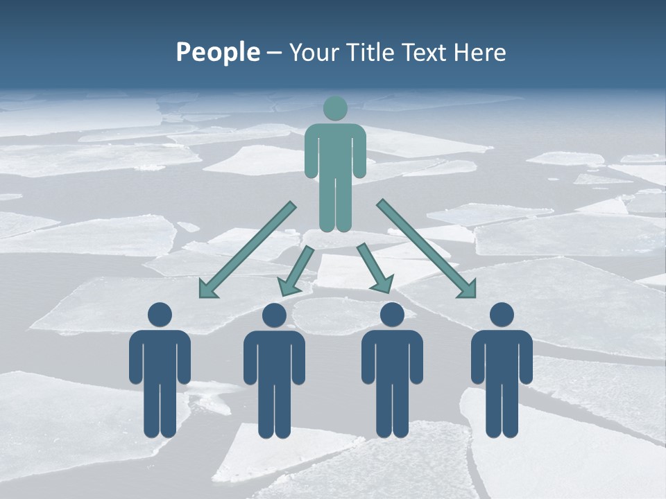 Ecology Crack Water PowerPoint Template