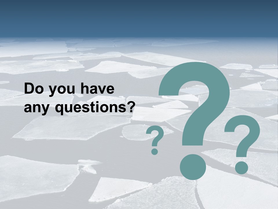 Ecology Crack Water PowerPoint Template