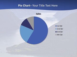 Geirangerfjord Grass Sognefjord PowerPoint Template