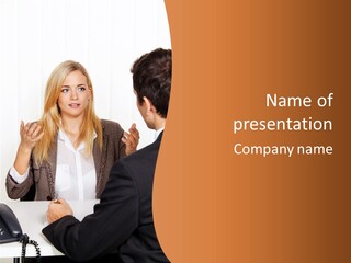 Point Conversation Present PowerPoint Template