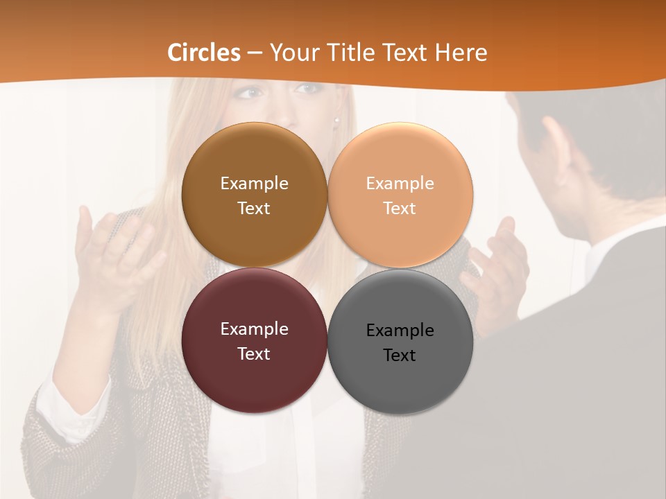 Point Conversation Present PowerPoint Template