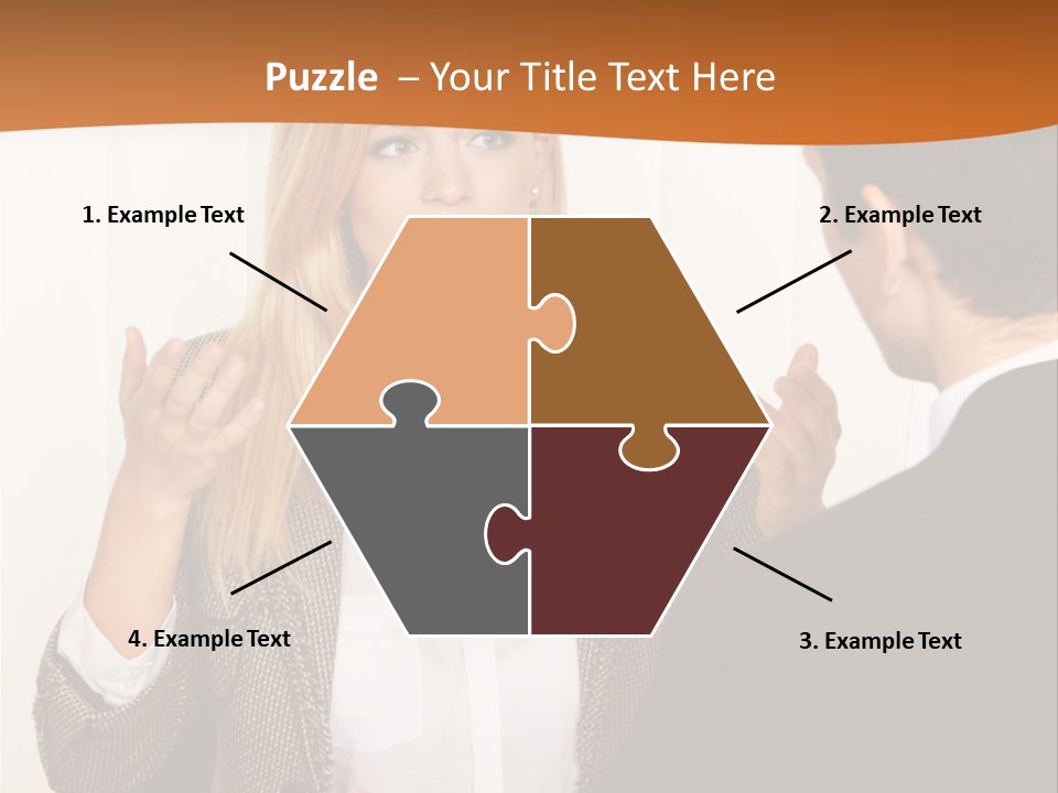 Point Conversation Present PowerPoint Template