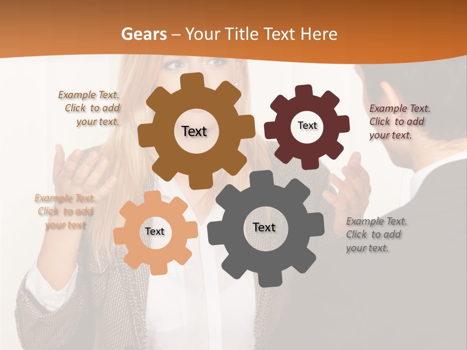 Point Conversation Present PowerPoint Template