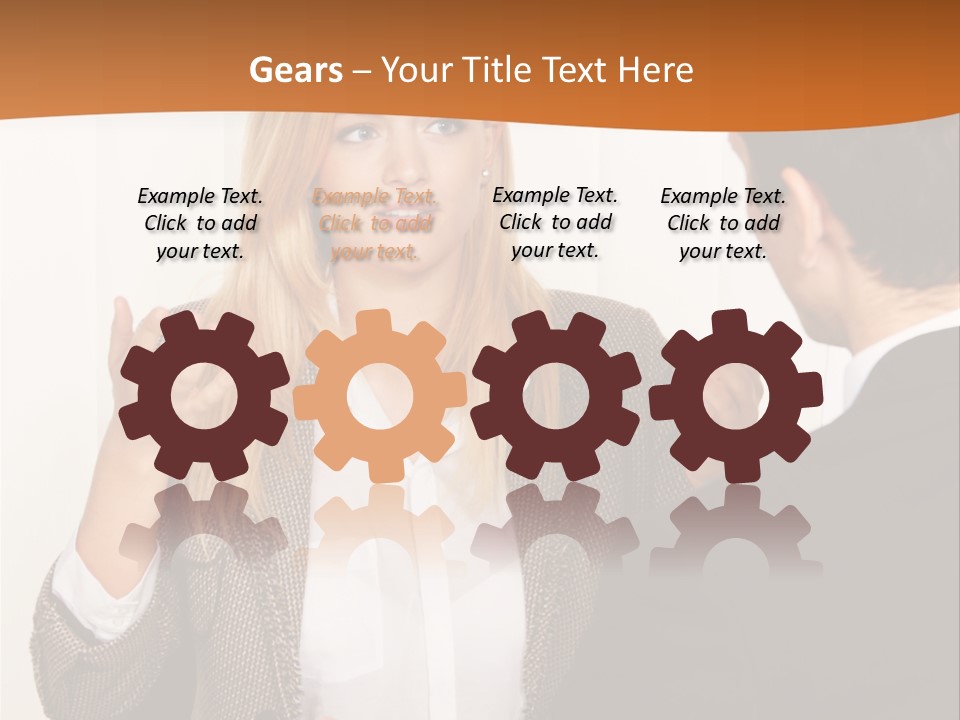 Point Conversation Present PowerPoint Template