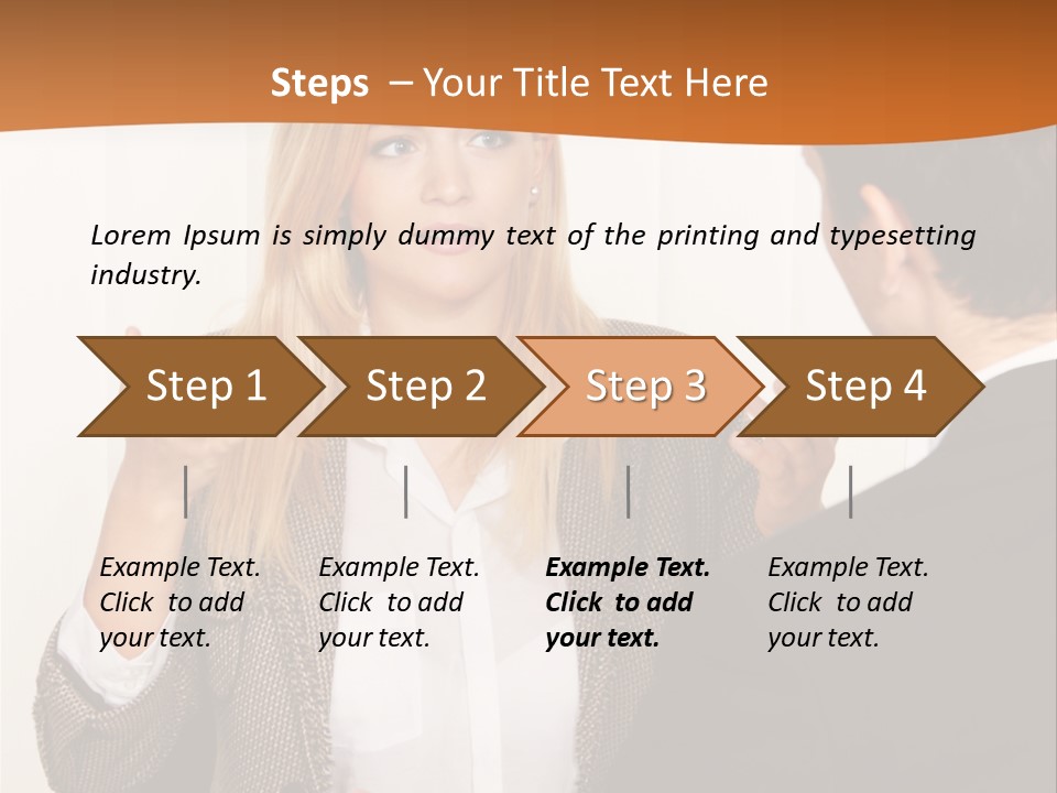 Point Conversation Present PowerPoint Template