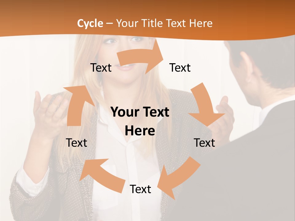 Point Conversation Present PowerPoint Template