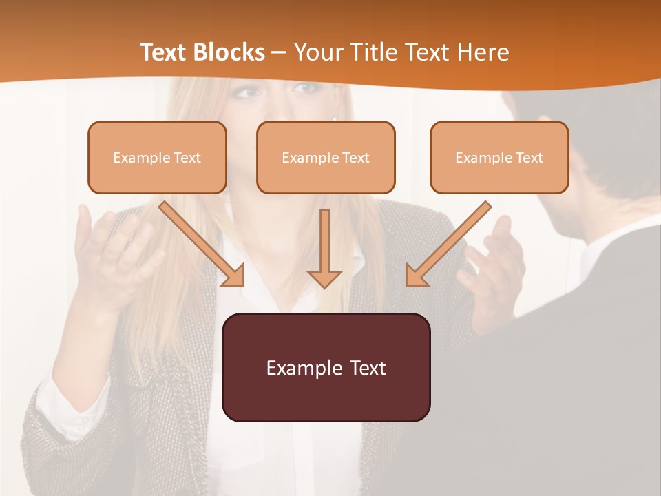 Point Conversation Present PowerPoint Template