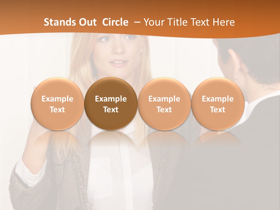 Point Conversation Present PowerPoint Template