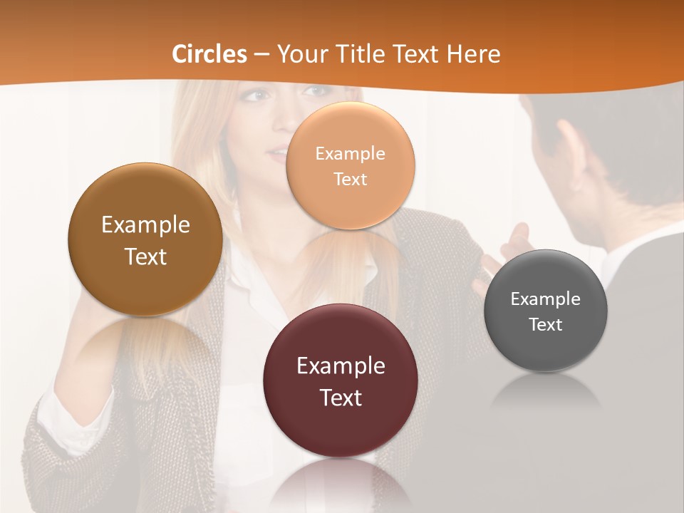 Point Conversation Present PowerPoint Template