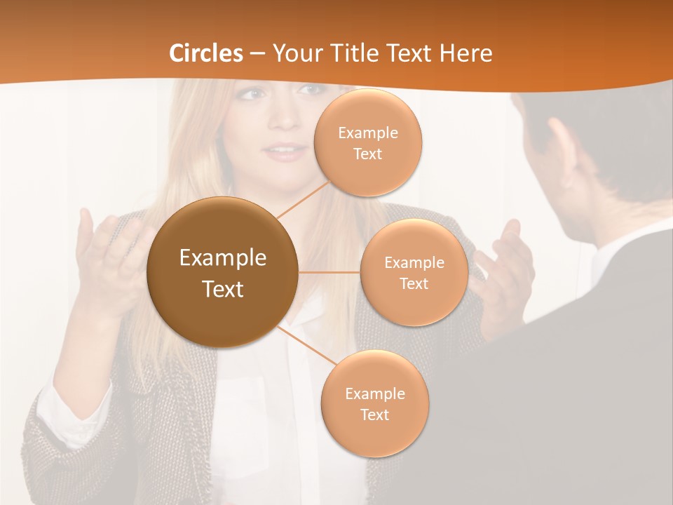 Point Conversation Present PowerPoint Template