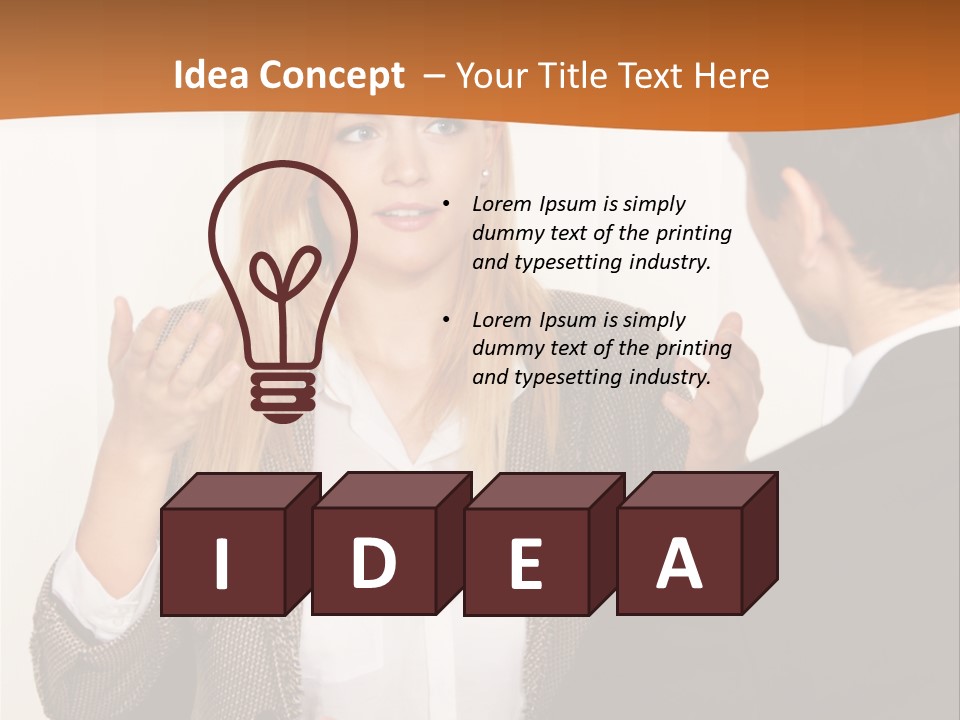 Point Conversation Present PowerPoint Template