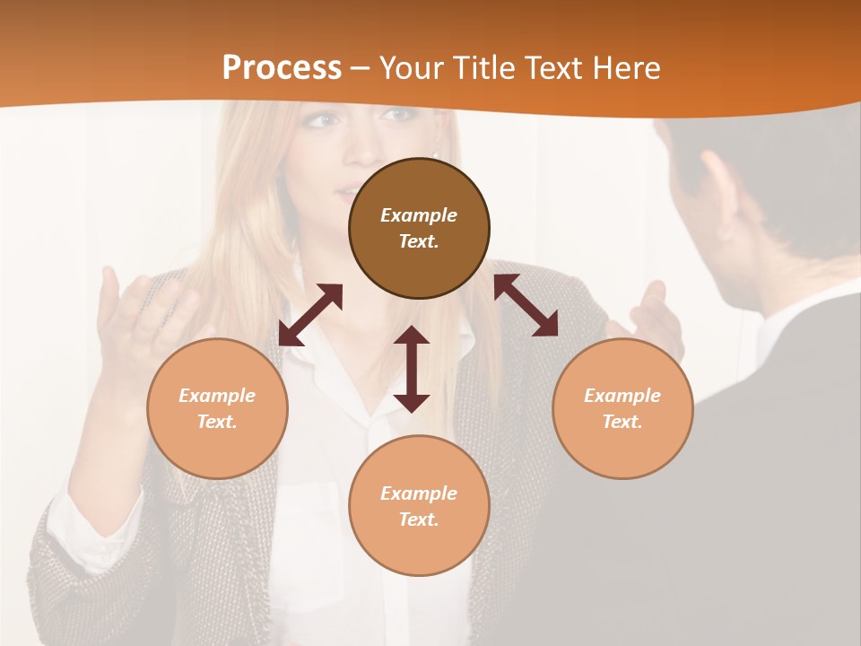 Point Conversation Present PowerPoint Template