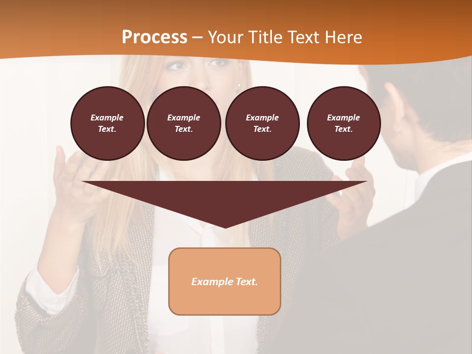 Point Conversation Present PowerPoint Template