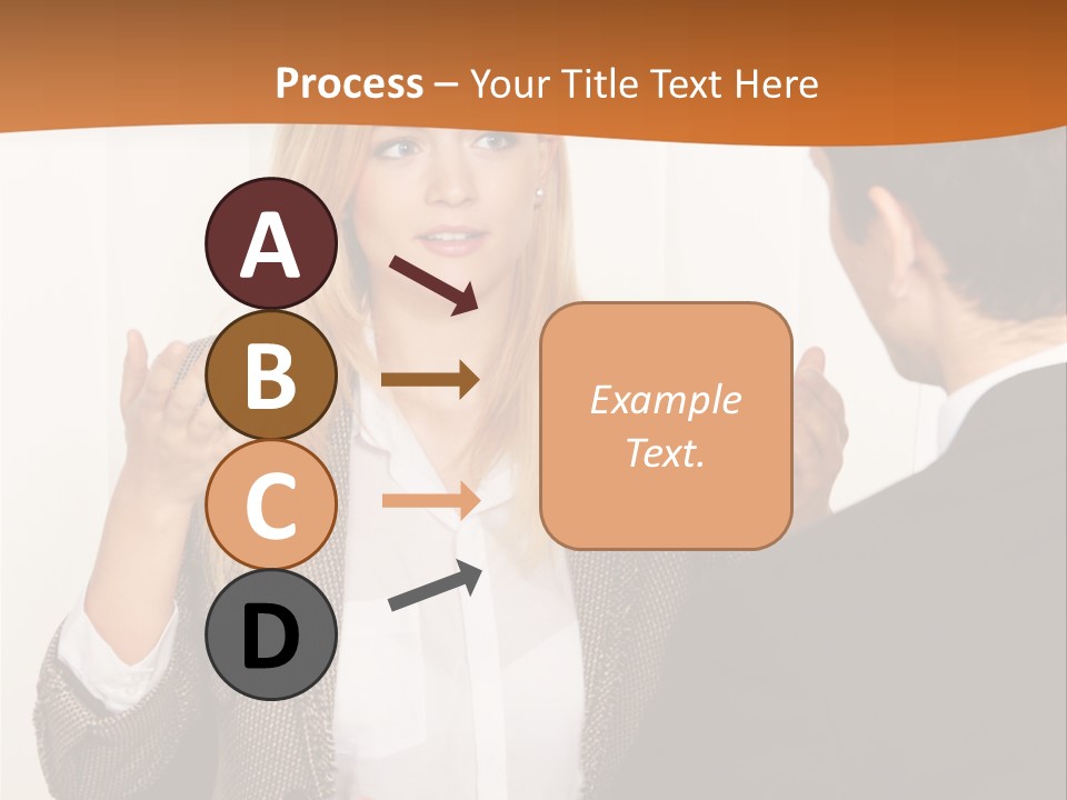 Point Conversation Present PowerPoint Template
