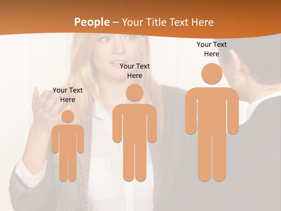 Point Conversation Present PowerPoint Template