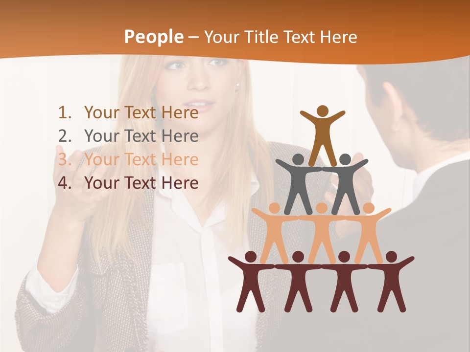 Point Conversation Present PowerPoint Template
