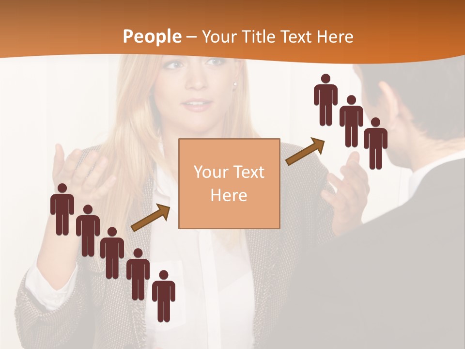 Point Conversation Present PowerPoint Template