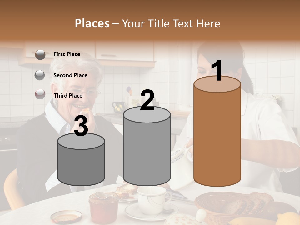Case Patient Woman PowerPoint Template