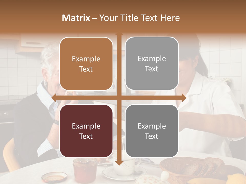 Case Patient Woman PowerPoint Template