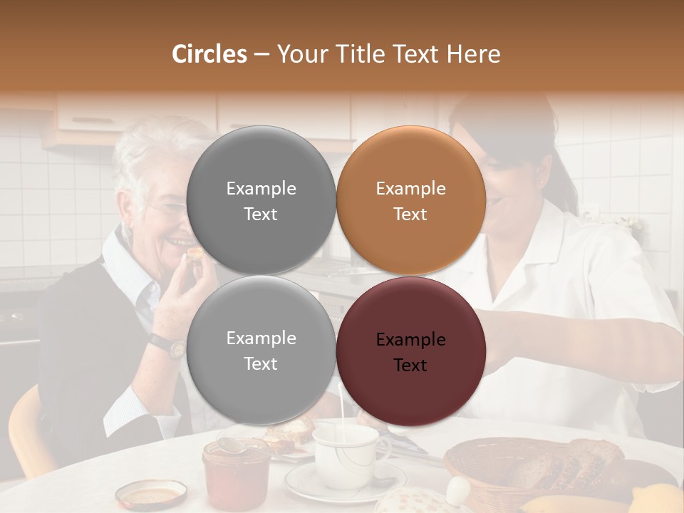 Case Patient Woman PowerPoint Template