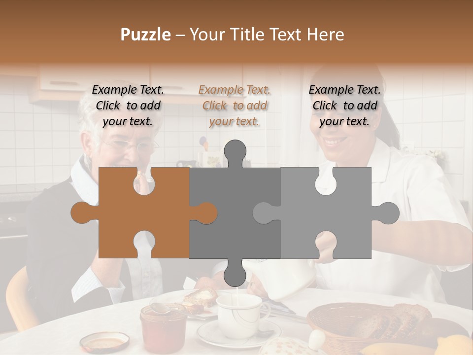 Case Patient Woman PowerPoint Template