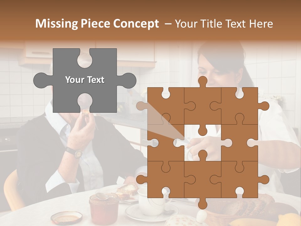 Case Patient Woman PowerPoint Template