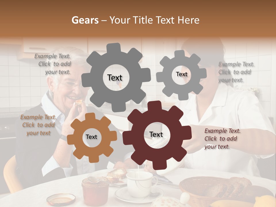 Case Patient Woman PowerPoint Template