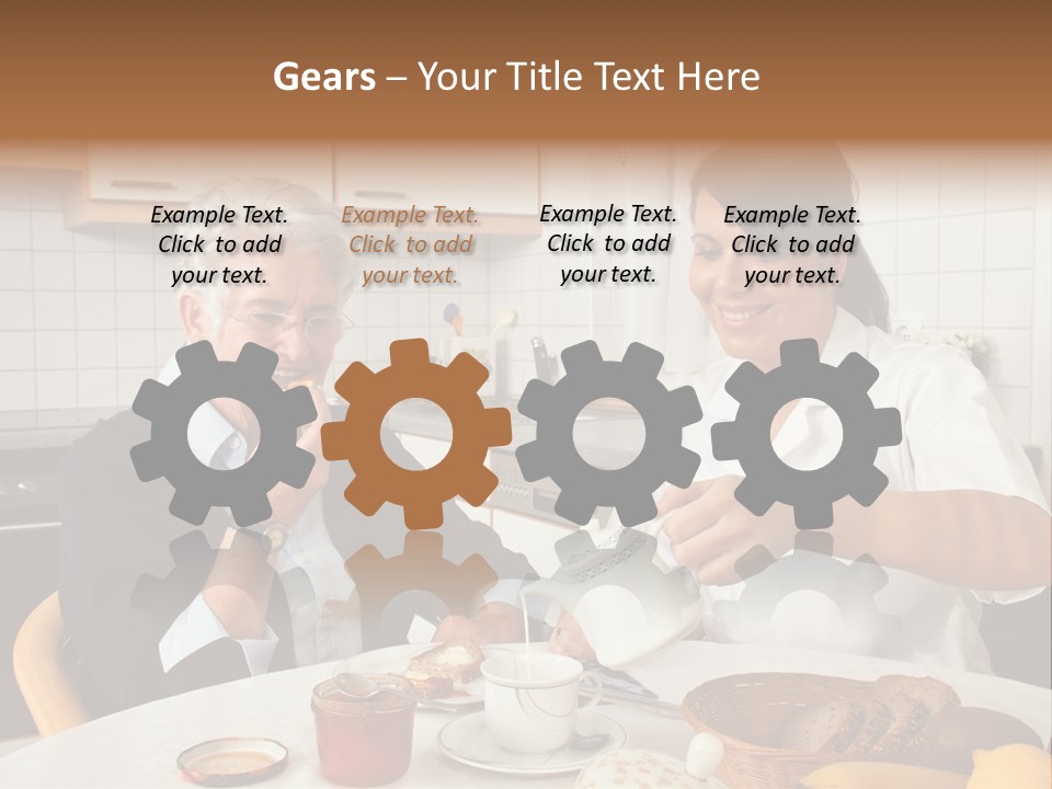 Case Patient Woman PowerPoint Template