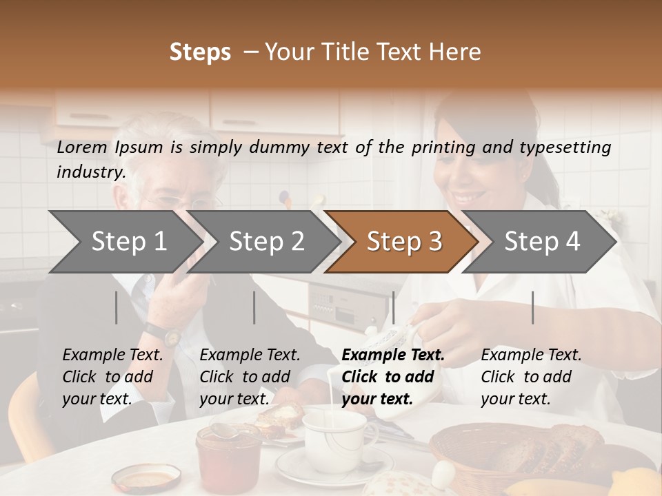 Case Patient Woman PowerPoint Template