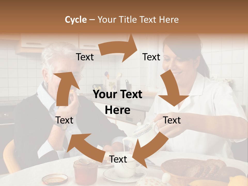 Case Patient Woman PowerPoint Template