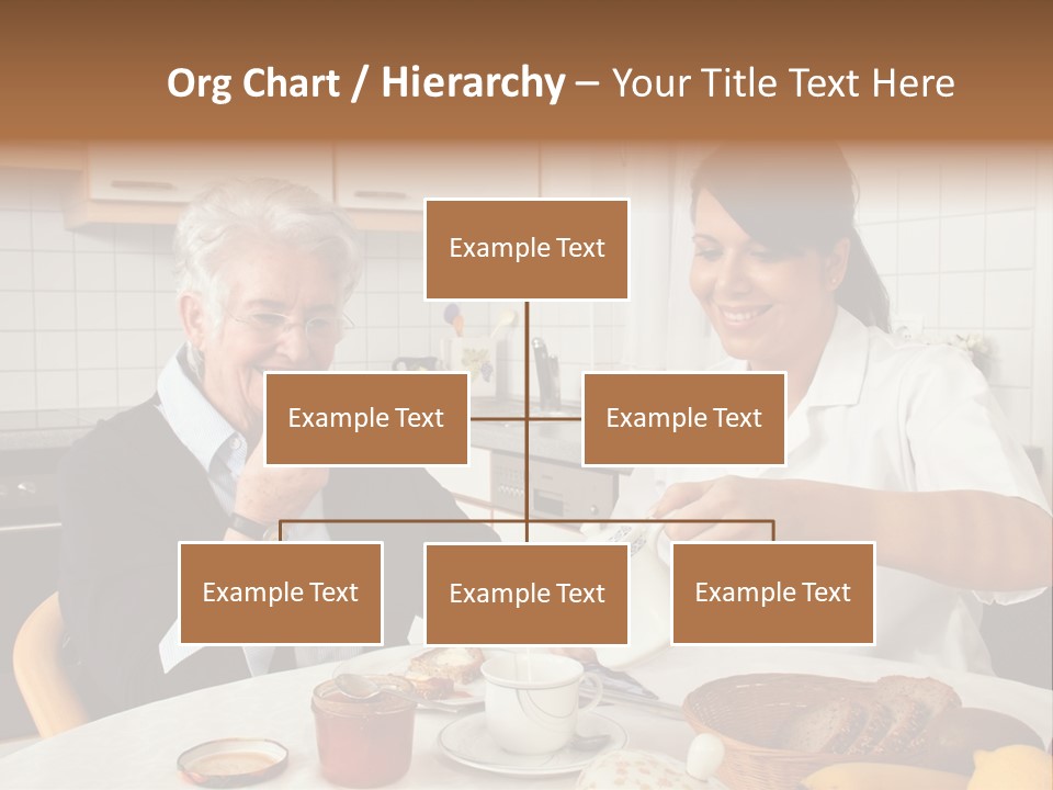 Case Patient Woman PowerPoint Template