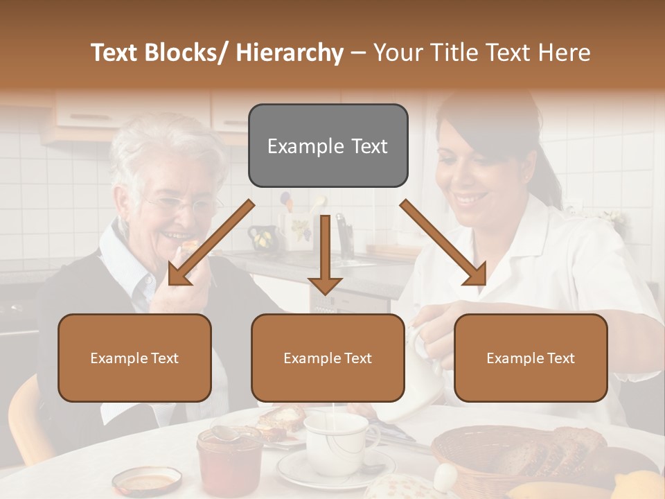Case Patient Woman PowerPoint Template