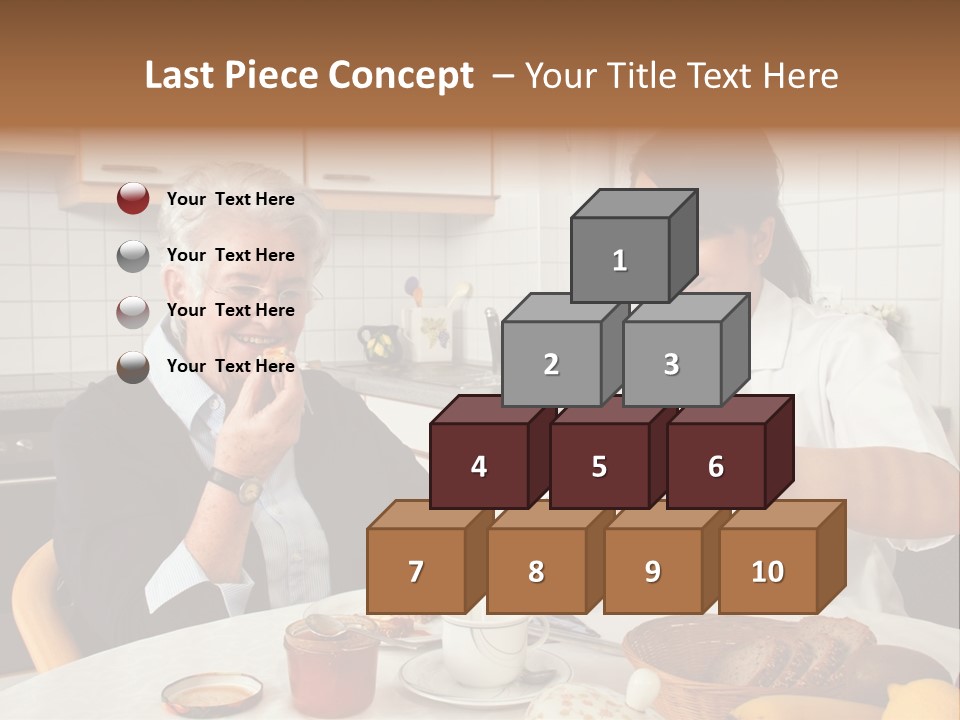 Case Patient Woman PowerPoint Template