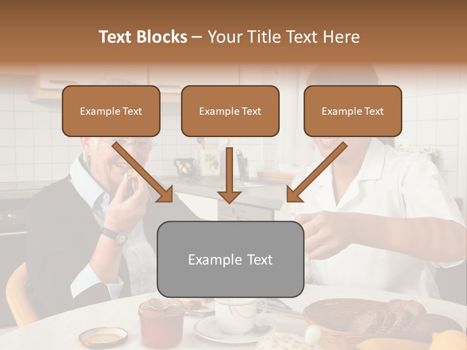 Case Patient Woman PowerPoint Template