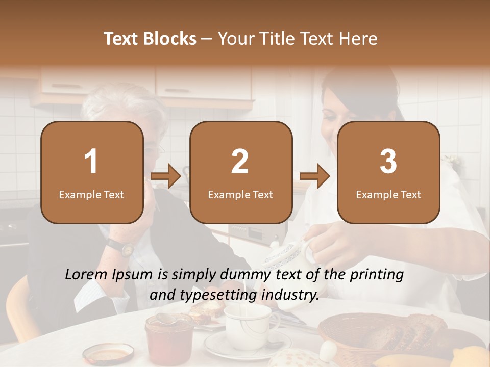 Case Patient Woman PowerPoint Template