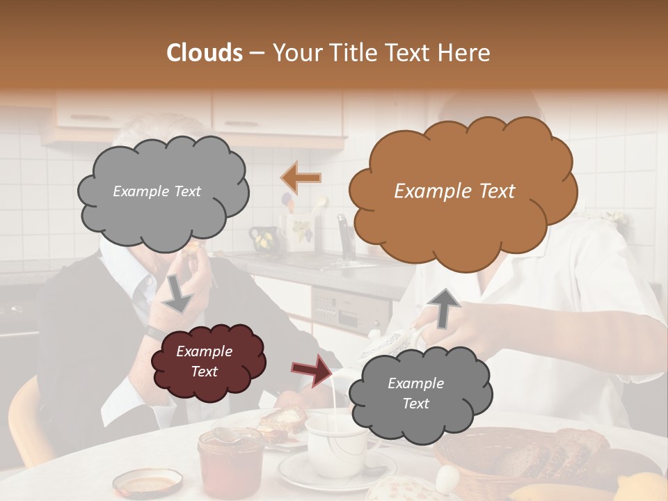 Case Patient Woman PowerPoint Template