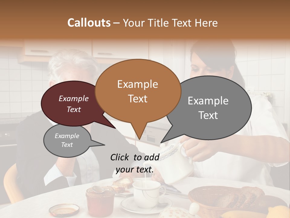 Case Patient Woman PowerPoint Template