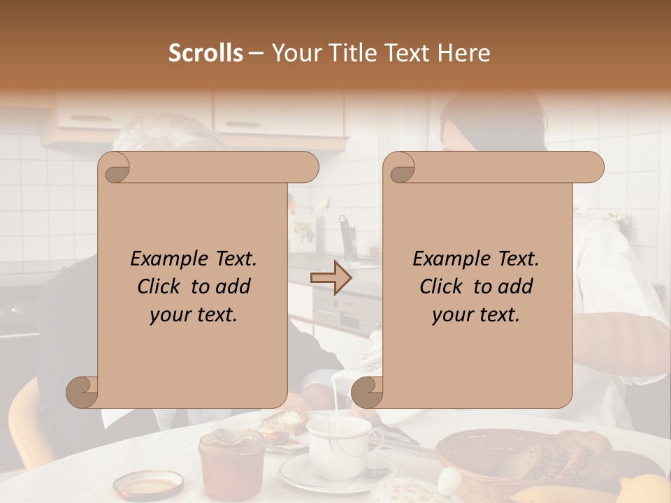 Case Patient Woman PowerPoint Template
