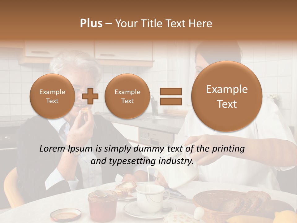 Case Patient Woman PowerPoint Template
