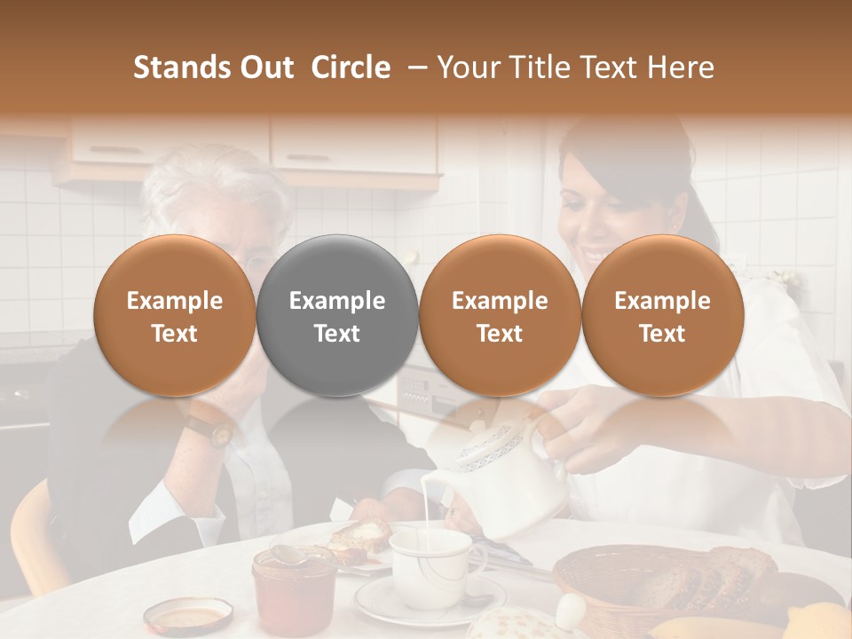 Case Patient Woman PowerPoint Template