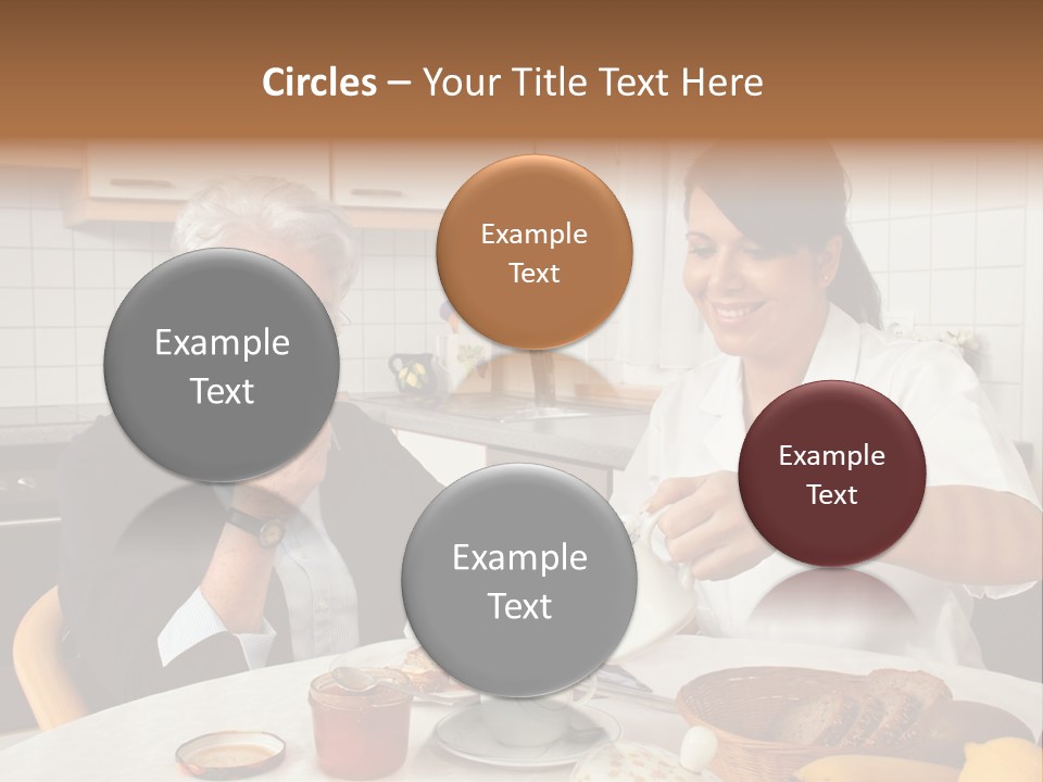 Case Patient Woman PowerPoint Template