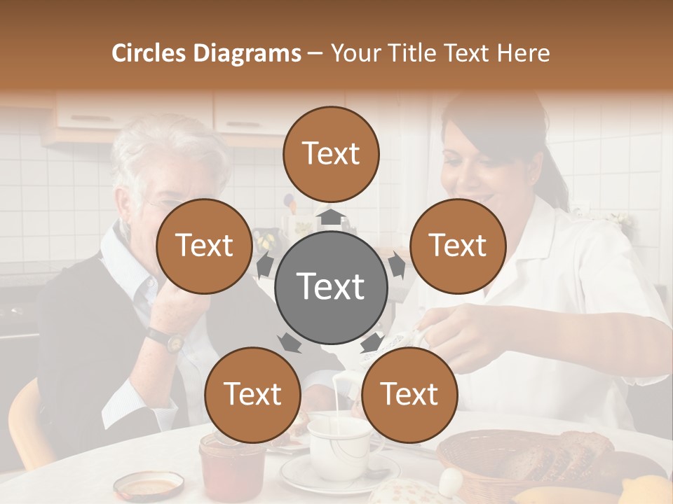 Case Patient Woman PowerPoint Template