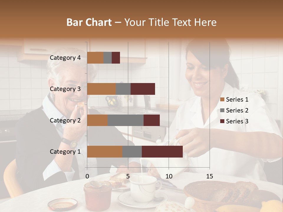 Case Patient Woman PowerPoint Template