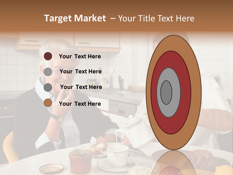 Case Patient Woman PowerPoint Template