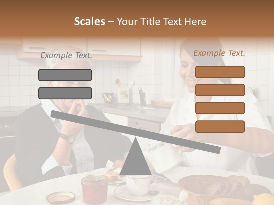 Case Patient Woman PowerPoint Template