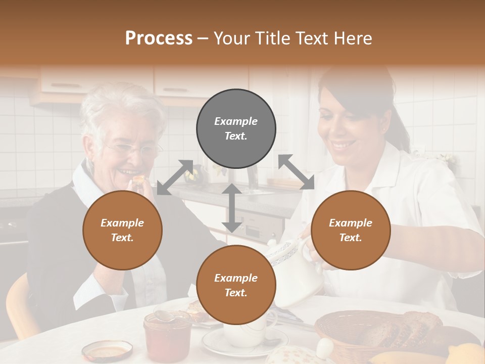 Case Patient Woman PowerPoint Template